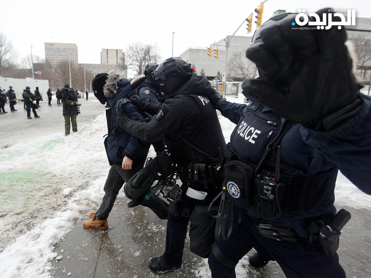 الشرطة الكندية تستعيد السيطرة على وسط أوتاوا بعد 24 يوماً من الاحتجاجات