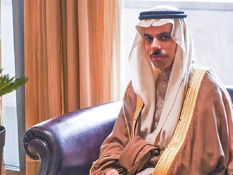 وزير الخارجية السعودي، الأمير فيصل بن فرحان