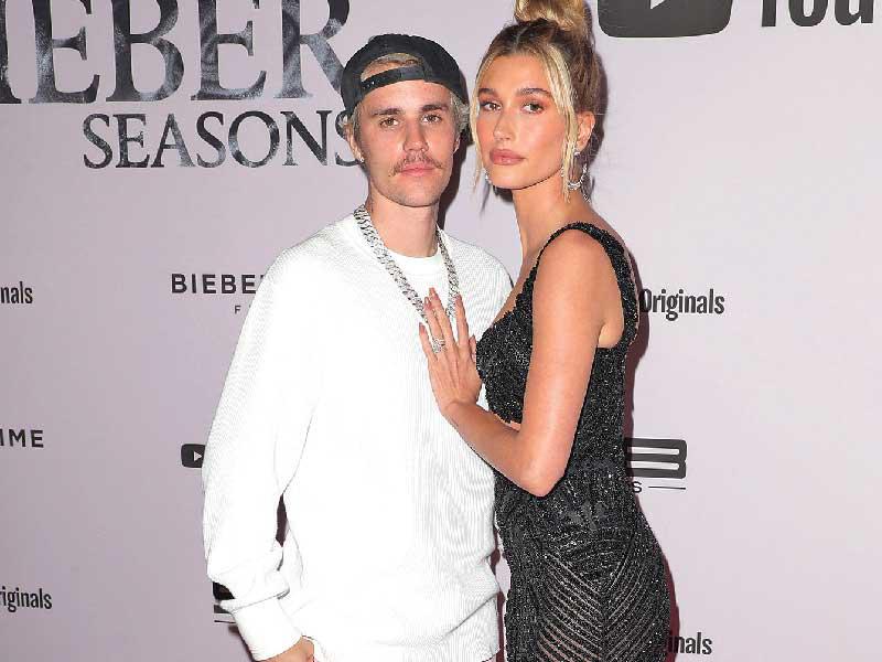 بيبر وزوجته