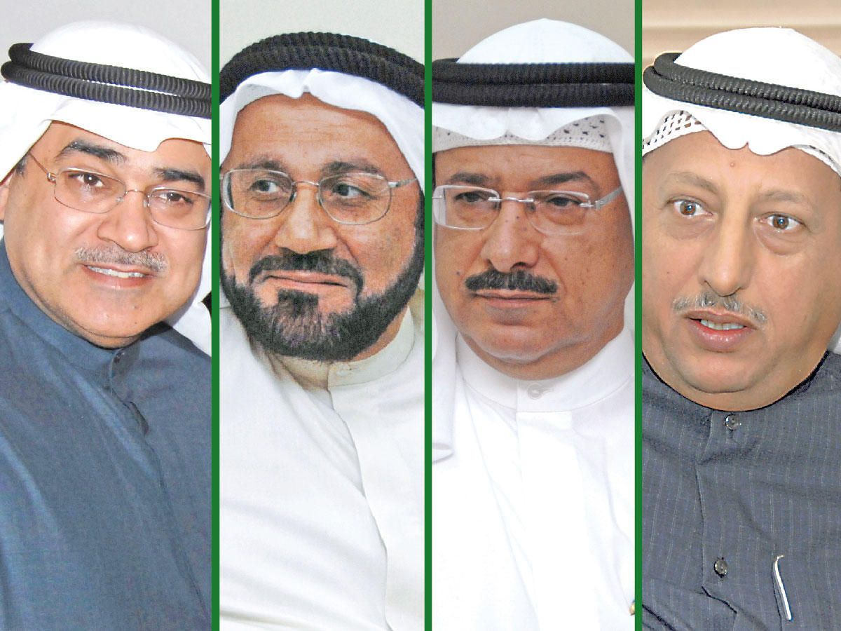 محمد الهاجري - عبداللطيف التورة - عبدالسميع بهبهاني- يوسف القبندي