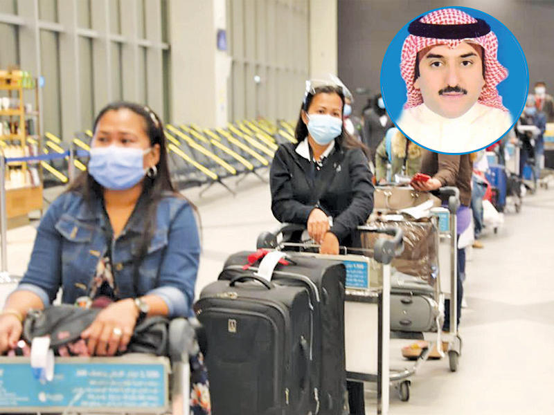 المتخصص في شؤون العمالة المنزلية بسام الشمري