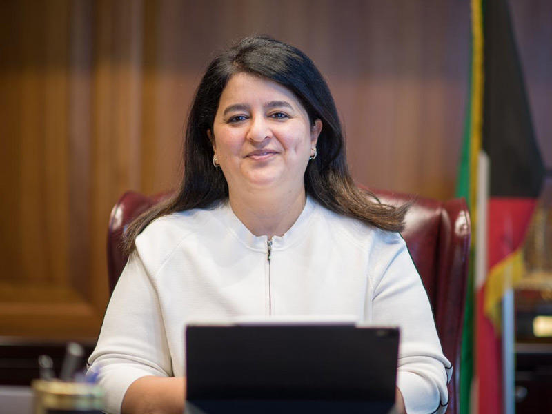  وزيرة الدولة لشؤون البلدية وزيرة الدولة لشؤون الاتصالات وتكنولوجيا المعلومات د. رنا الفارس