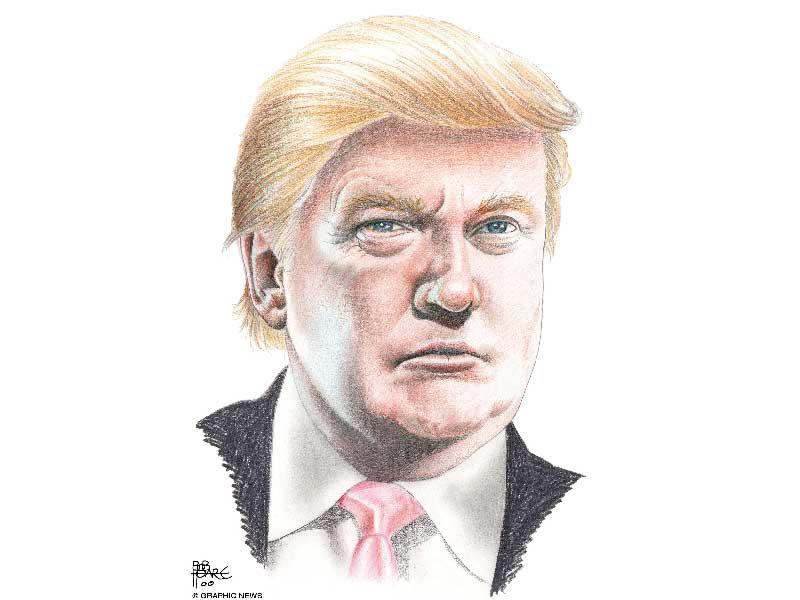 الرئيس الأميركي السابق، دونالد ترامب