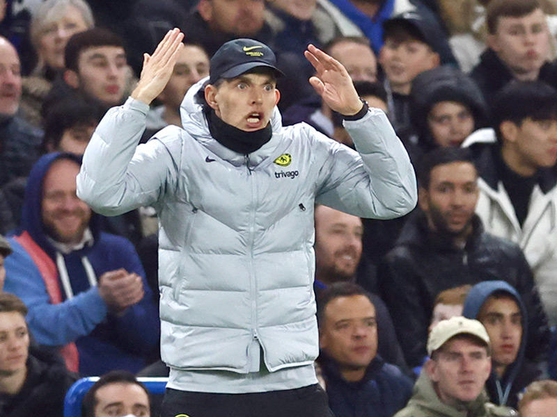 مدرب تشلسي الإنكليزي  الألماني توماس توخيل