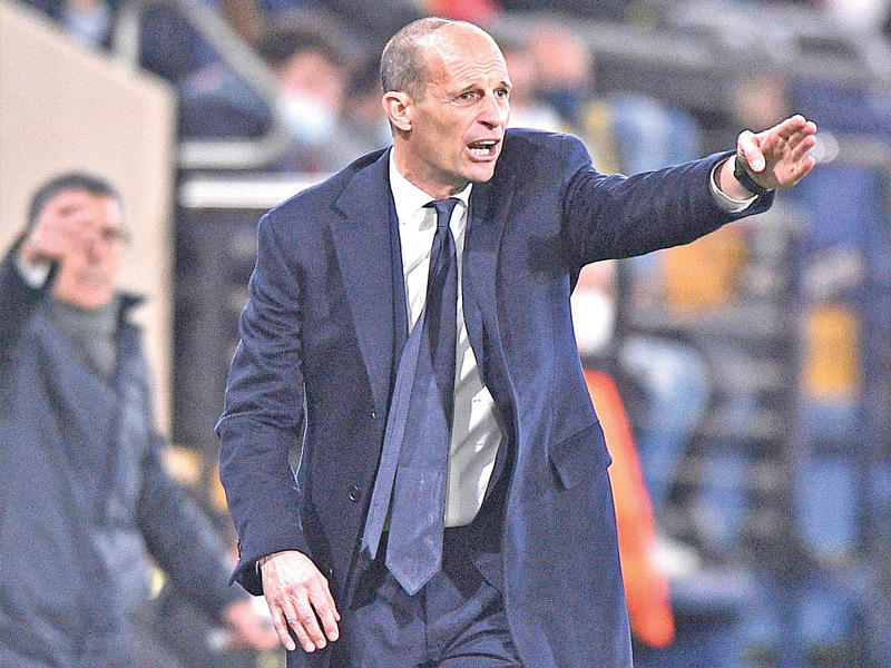 المدير الفني ليوفنتوس الإيطالي  ماسيمليانو أليغري