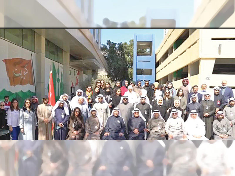 جانب من احتفالية «الائتمان» بالاعياد الوطنية