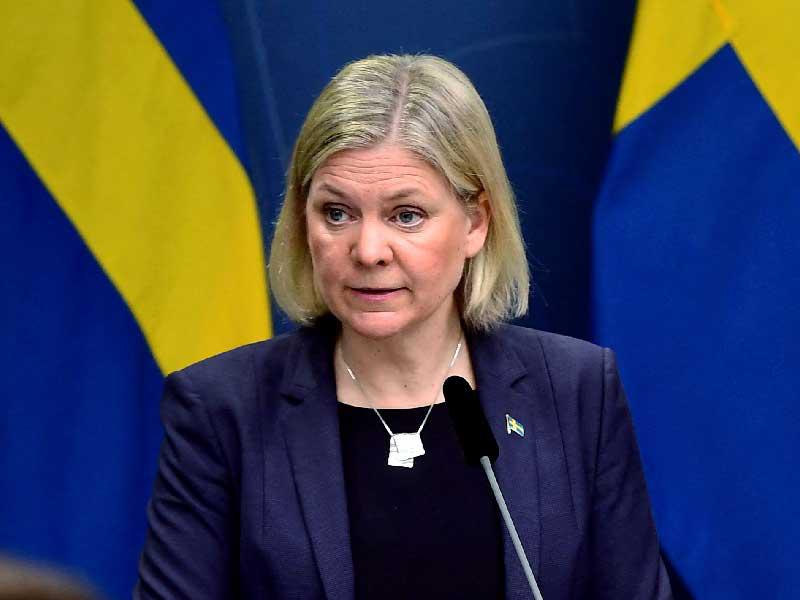 رئيسة وزراء السويد ماغدالينا أندرسون