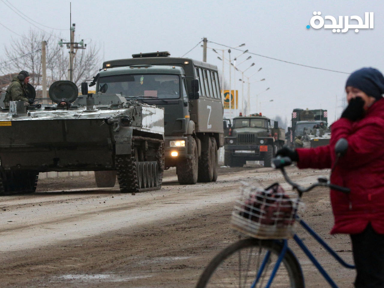 مركبات عسكرية للجيش الروسي في القرم