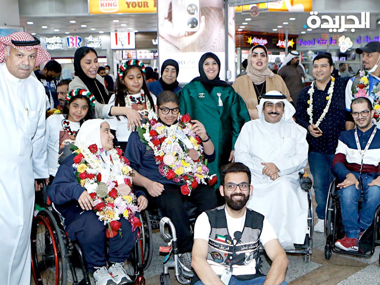 وفد منتخب الكويت لذوي الاحتياجات الخاصة