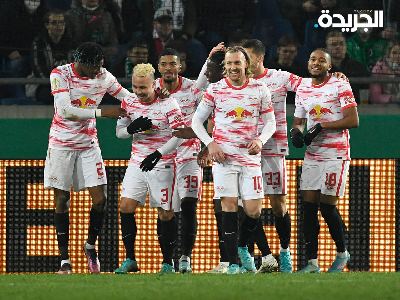 فريق لايبزغ يتأهل إلى الدور قبل النهائي من بطولة كأس ألمانيا لكرة القدم