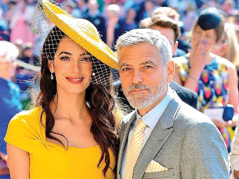 جورج وأمل كلوني