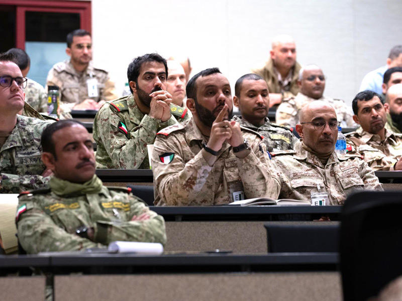 مشاركة كويتية في «حسم العقبان»