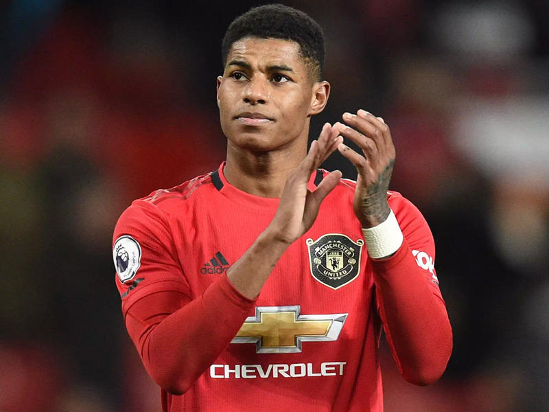  المهاجم الإنكليزي ماركوس راشفورد