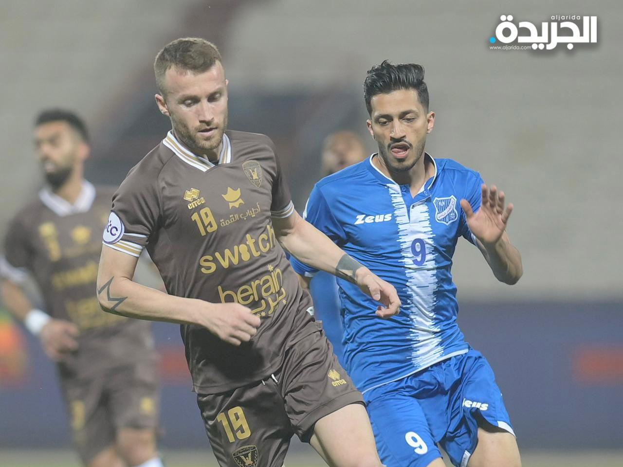 جانب من المباراة