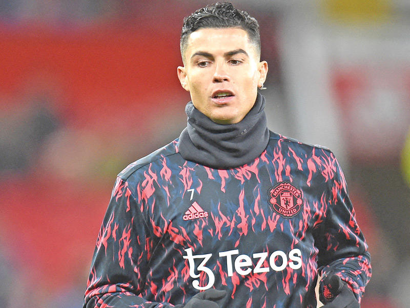  المهاجم البرتغالي، كريستيانو رونالدو