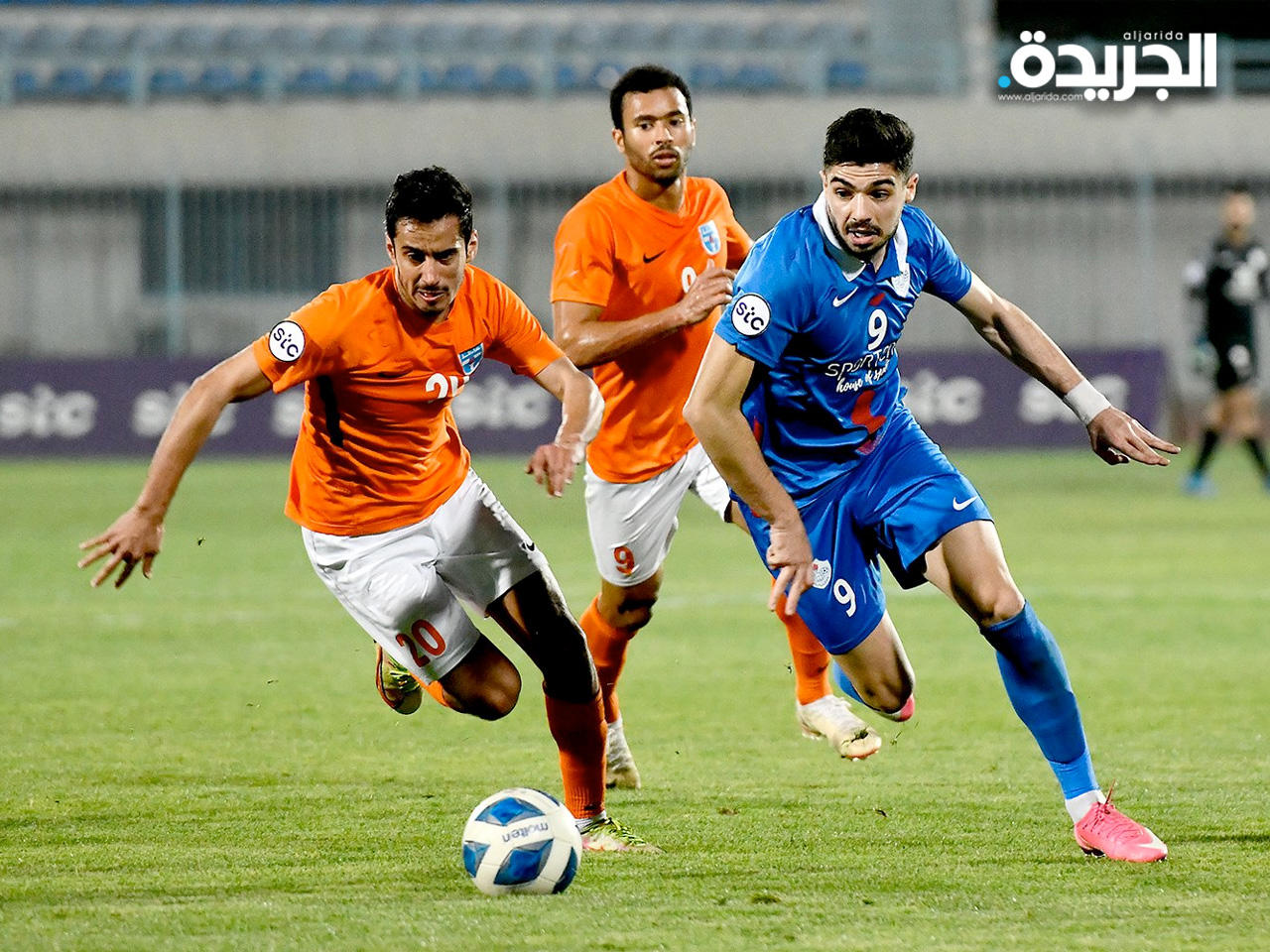 جانب من مباراة كاظمة و الشباب