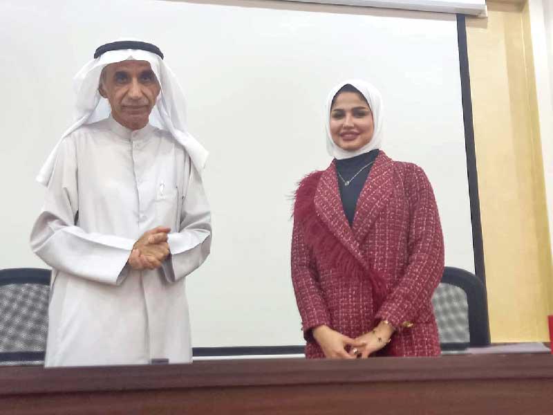 المطيري وخدادة في رابطة الأدباء