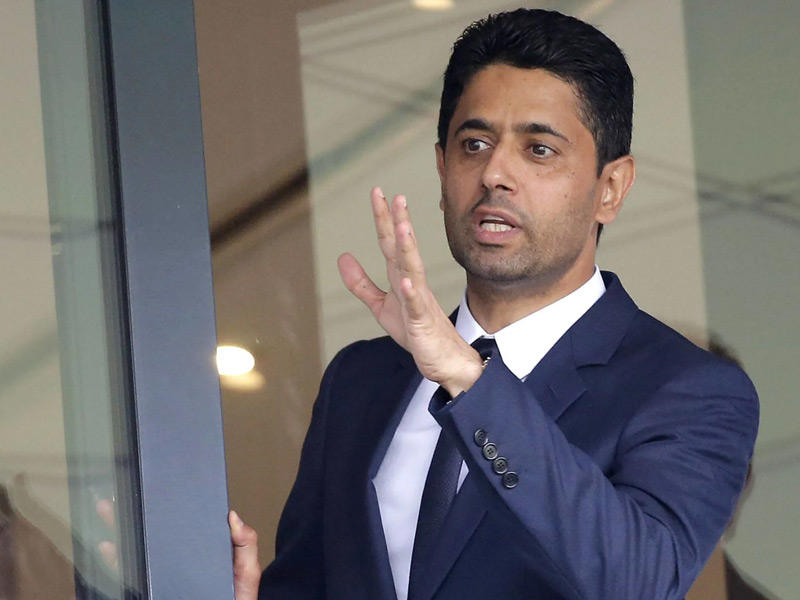  رئيس النادي الباريسي باريس سان جيرمان ناصر الخليفي