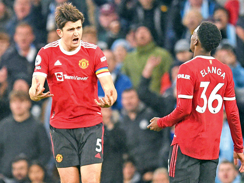 ايلانغا وماغواير نجما مان يونايتد