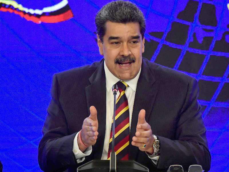 الرئيس الفنزويلي نيكولاس مادورو