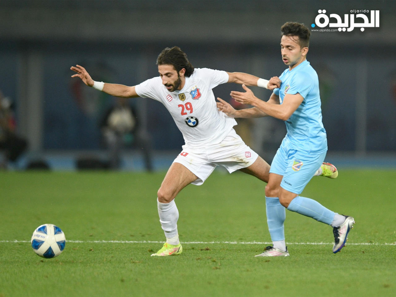 جانب من المباراة