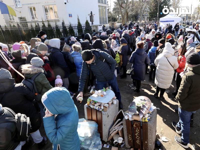 أكثر من 2.5 مليون شخص فروا من أوكرانيا