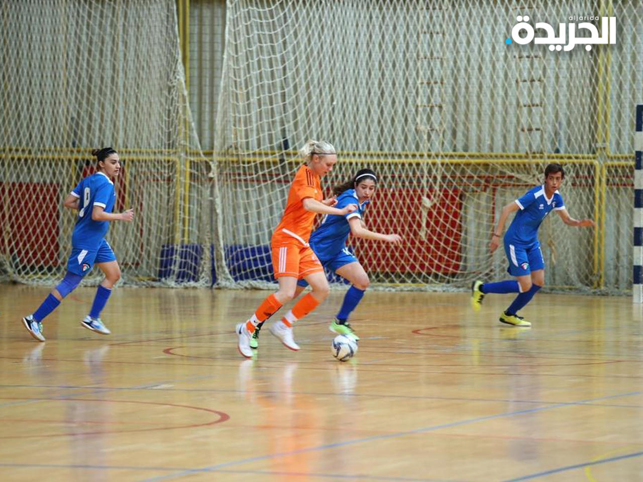 جانب من المباراة