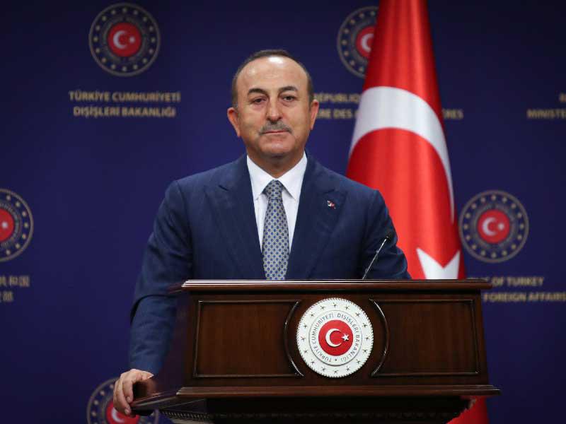  وزير الخارجية التركي مولود جاويش أوغلو