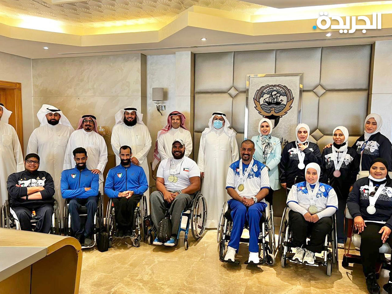 السعيد يستقبل المشاركين في دورة ألعاب غرب آسيا البارالمبية الثالثة
