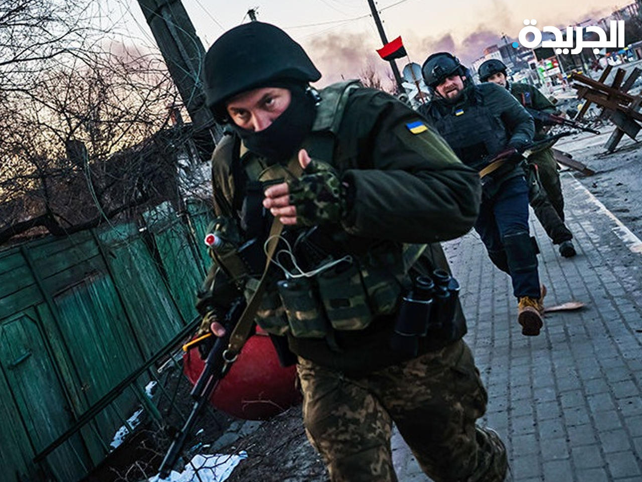 صورة أرشيفية لجنود في الجيش الأوكراني