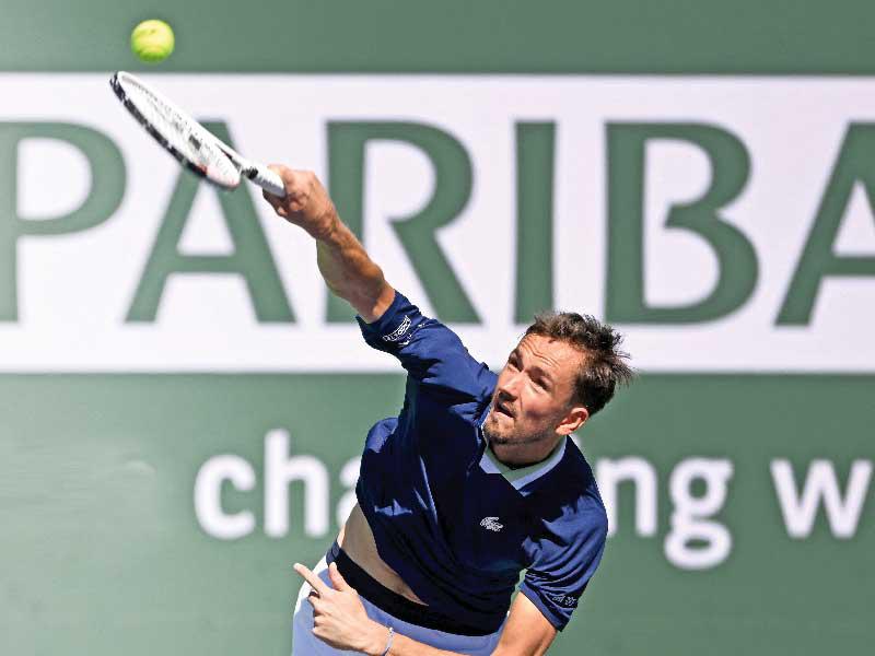 الروسي دانييل مدفيديف 