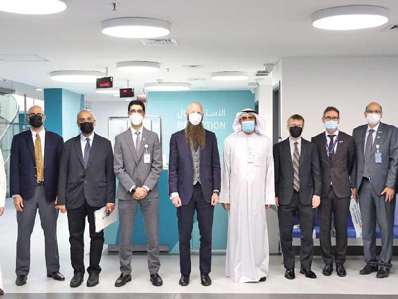 جانب من الزيارة