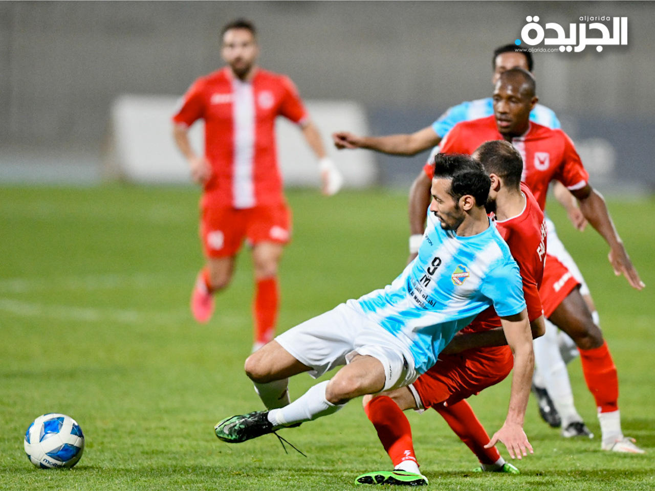 جانب من المباراة