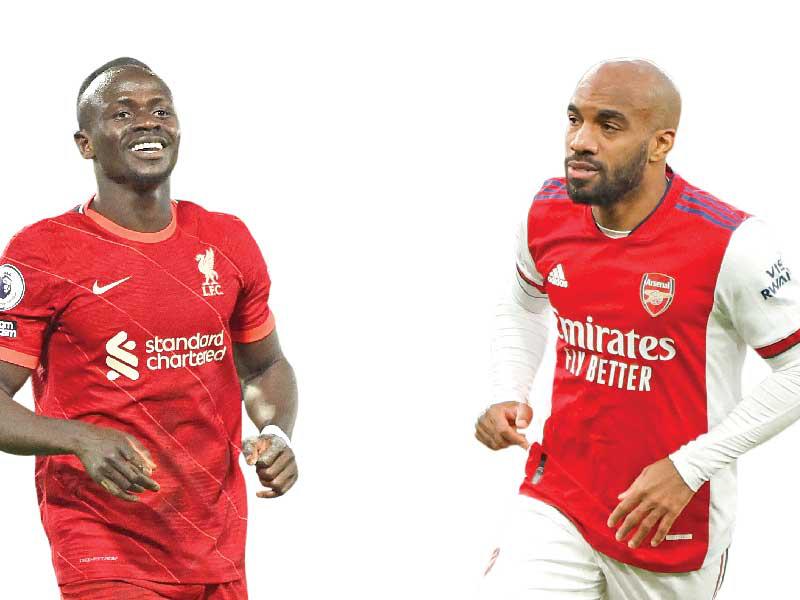 لاكازيت نجم أرسنال - ماني نجم ليفربول