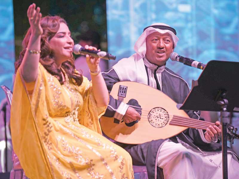 سماح خالد وفيصل السعد