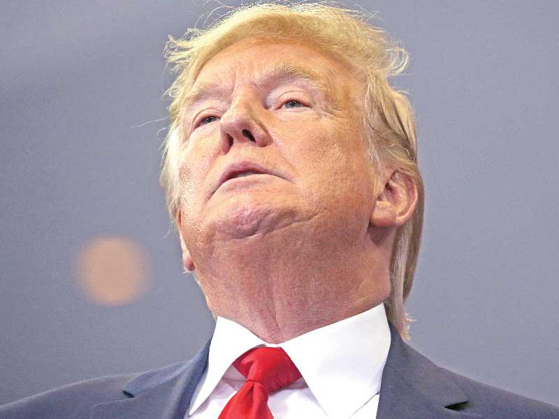  الرئيس الأميركي السابق دونالد ترامب