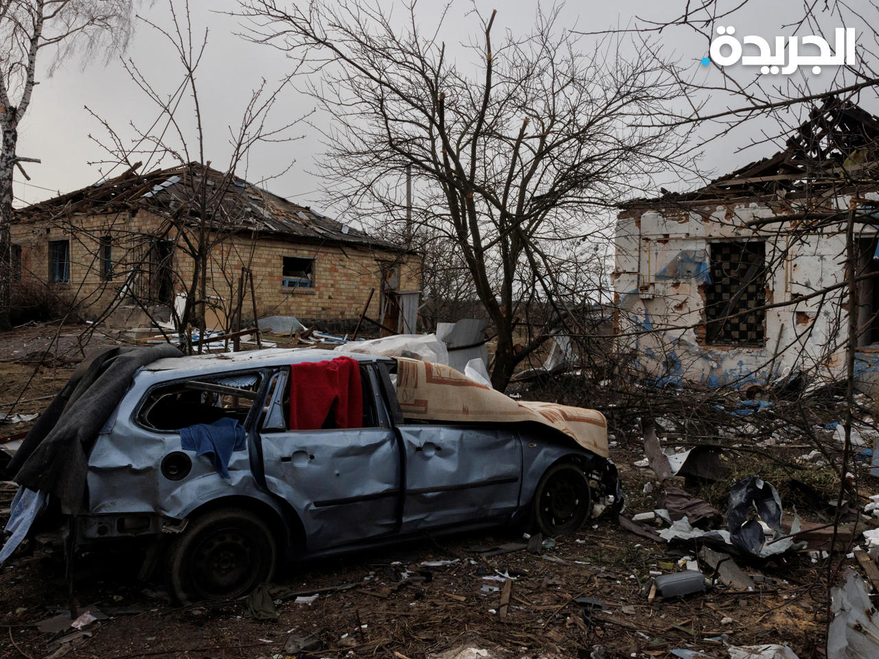 آثار دمار القصف الروسي داخل أوكرانيا