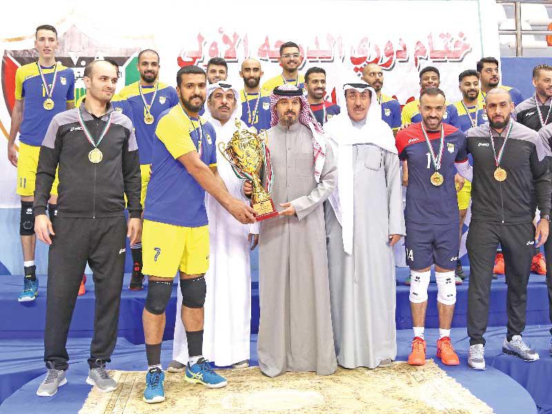 تتويج الساحل بلقب دوري الدرجة الأولى للكرة الطائرة 