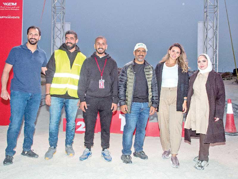 فريق بنك الخليج بالمعرض