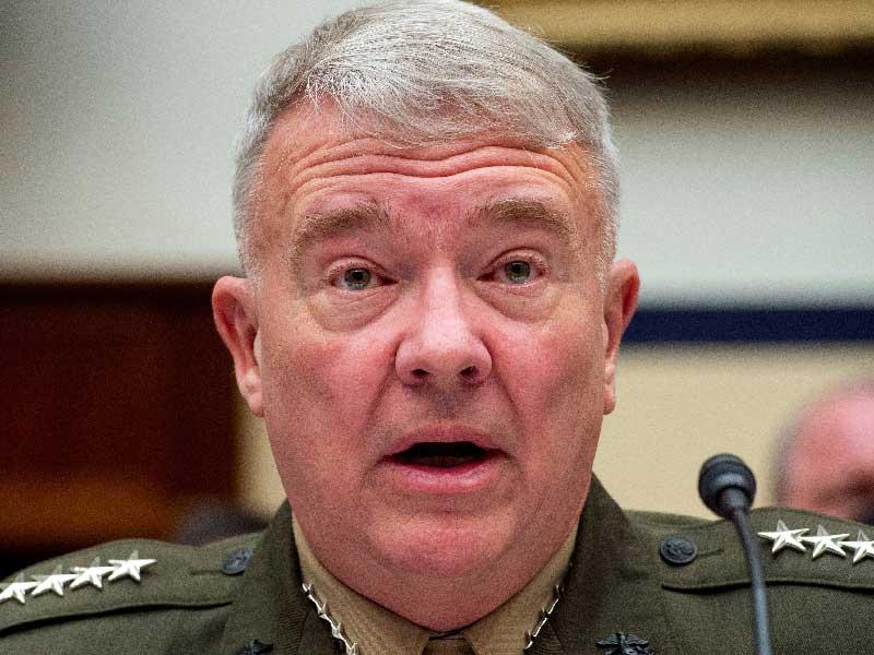 قائد القيادة المركزية الأميركية، الجنرال ​فرانك ماكينزي