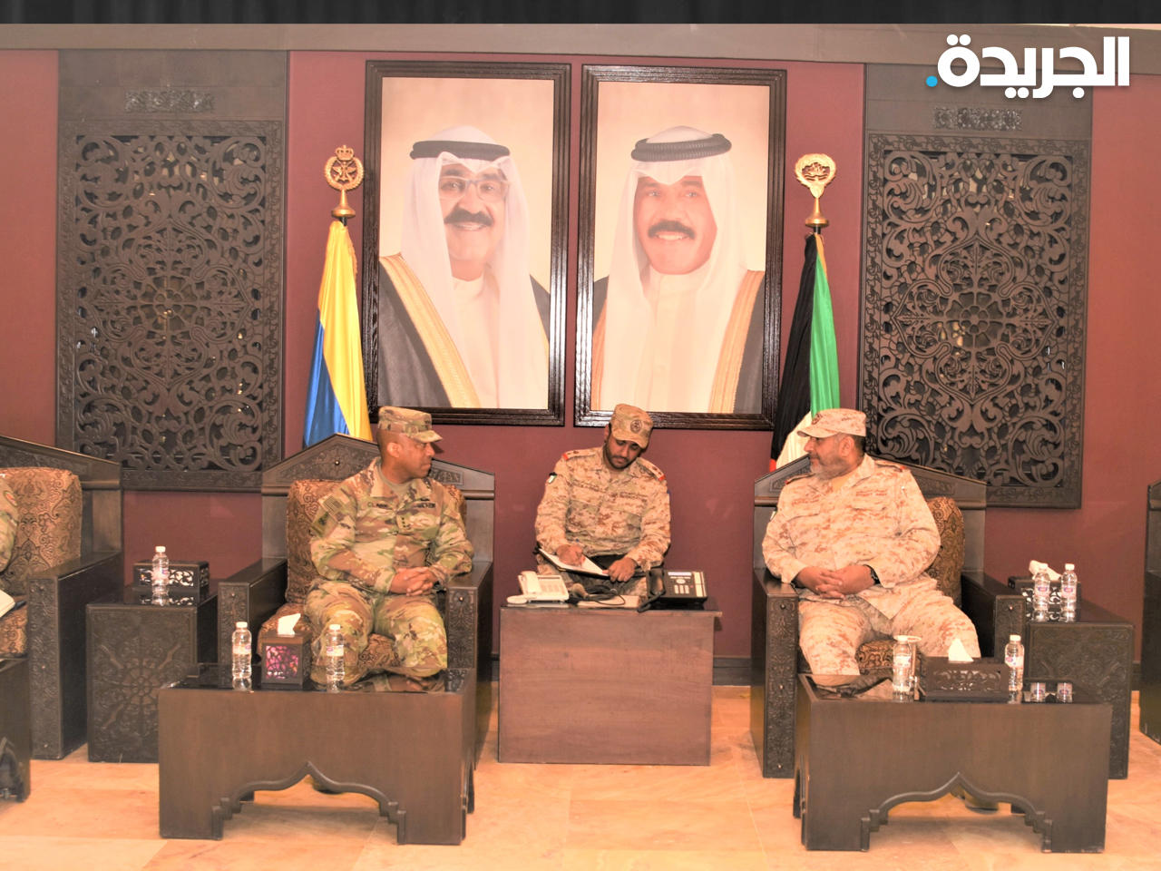 رئيس الأركان بحث مع قائد قيادة القوة البرية الأمريكية الوسطى موضوعات مشتركة