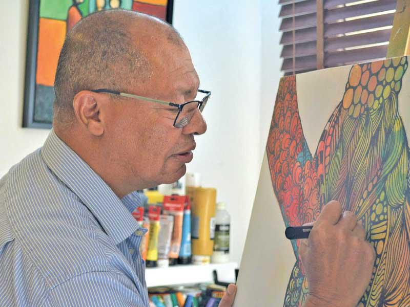 الفنان الكويتي مرزوق القناعي