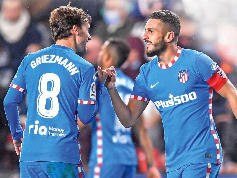 كوكي وغريزمان نجما أتلتيكو