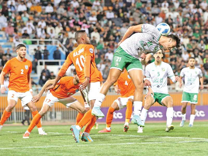 جانب من مباراة كاظمة والعربي