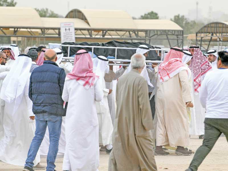 تشييع مهيب لجثمان النيباري أمس