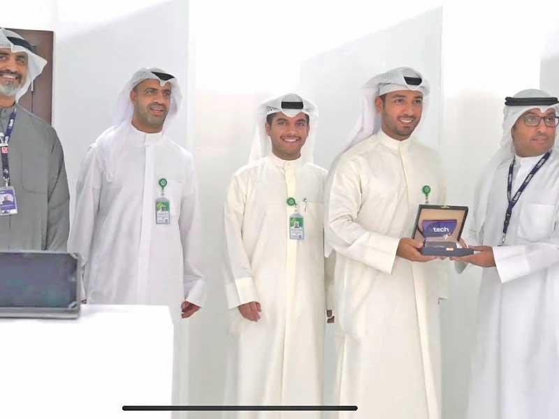 تكريم خلال المعرض