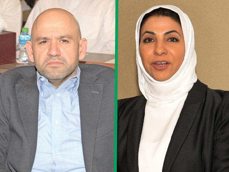 أسماء الموسوي -  مدير إدارة الدراسات والتخطيط ‏الاستراتيجي في هيئة مشروعات الشراكة بين القطاعين العام والخاص ‏نايف الحداد 