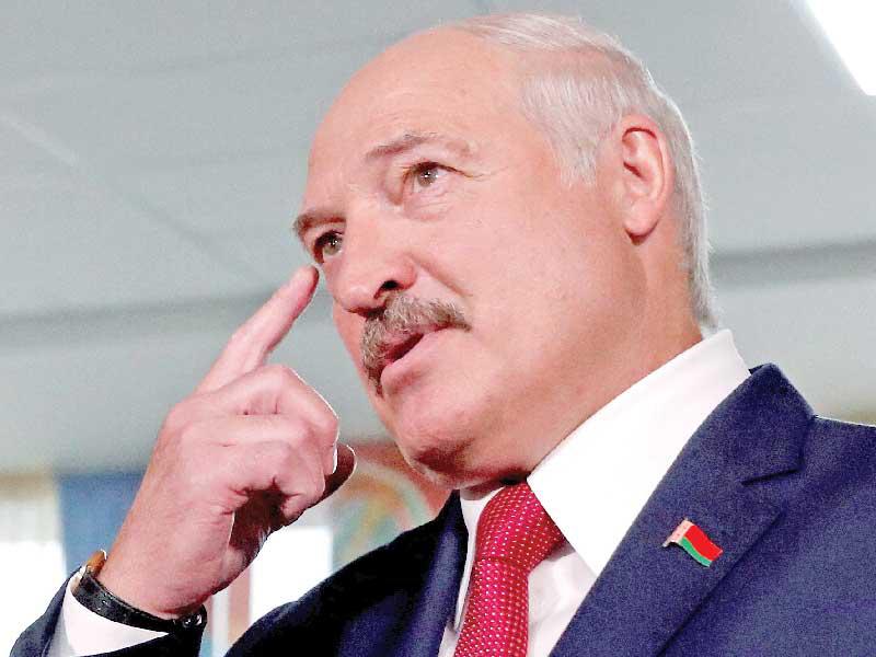 الرئيس البيلاروسي ألكسندر لوكاشينكو