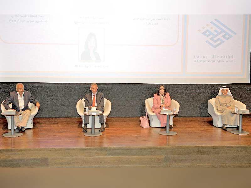 هاني عبدالعزيز وحصة الملا وطالب الرفاعي وغانم النجار