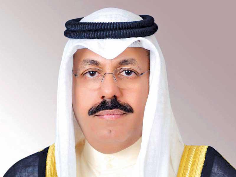 النائب الأول لرئيس مجلس الوزراء وزير الداخلية الشيخ أحمد النواف 